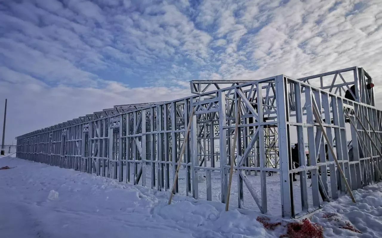 Каркас АБК из ЛСТК APROFIL в Карагандинской области