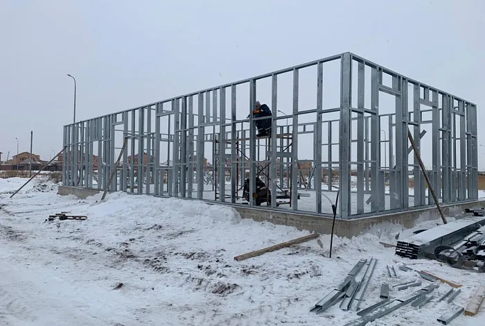 Каркас жилого дома из ЛСТК APROFIL в Астане