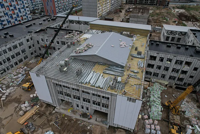 Каркасы корпусов учебных заведений из ЛСТК APROFIL в Алматы