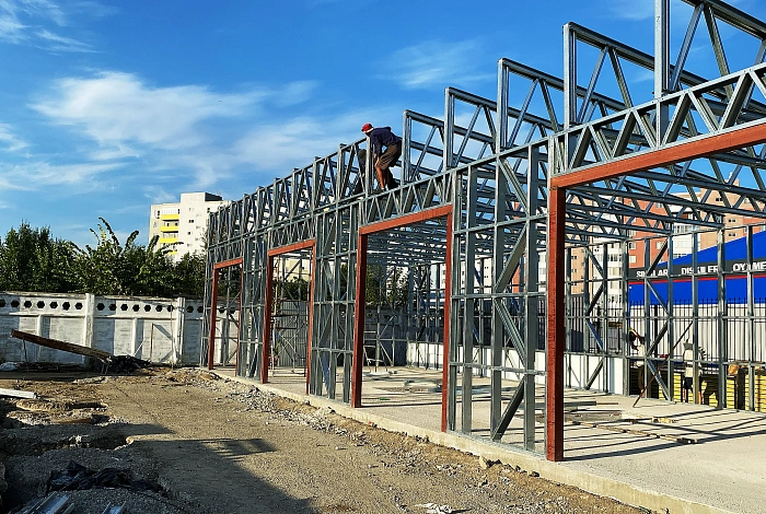 Каркас здания автомойки из ЛСТК APROFIL в Восточно-Казахстанской области
