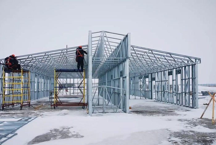 Каркас АБК из ЛСТК APROFIL в Карагандинской области