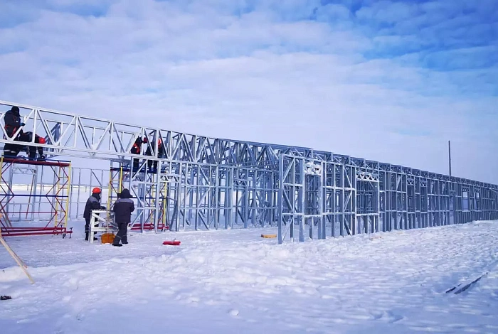 Каркас АБК из ЛСТК APROFIL в Карагандинской области